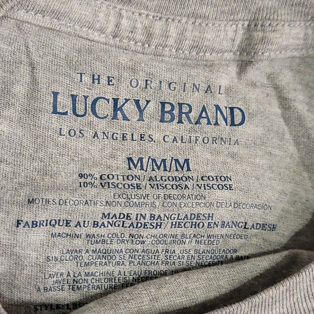 LUCKY BRAND T SHIRT - Picture 4 of 4